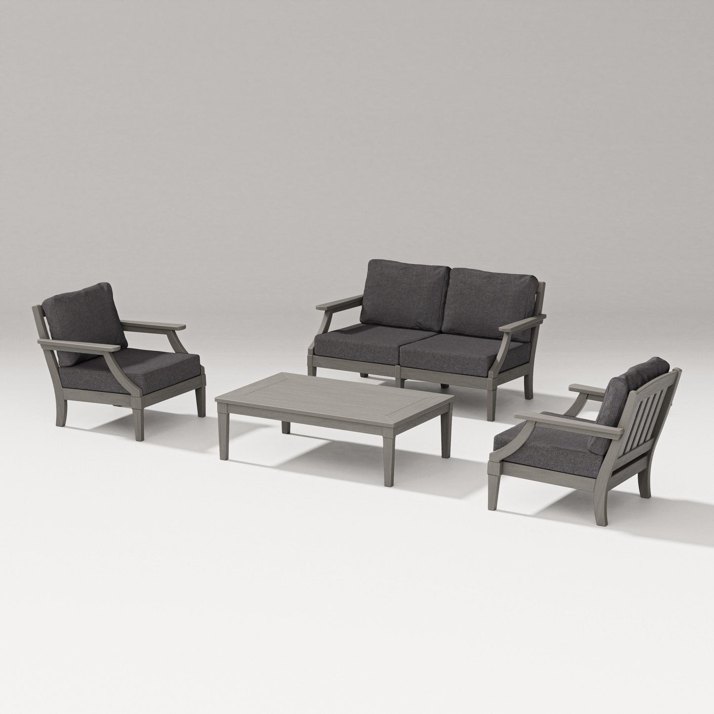 Estate Lounge 4-Piece Loveseat Set