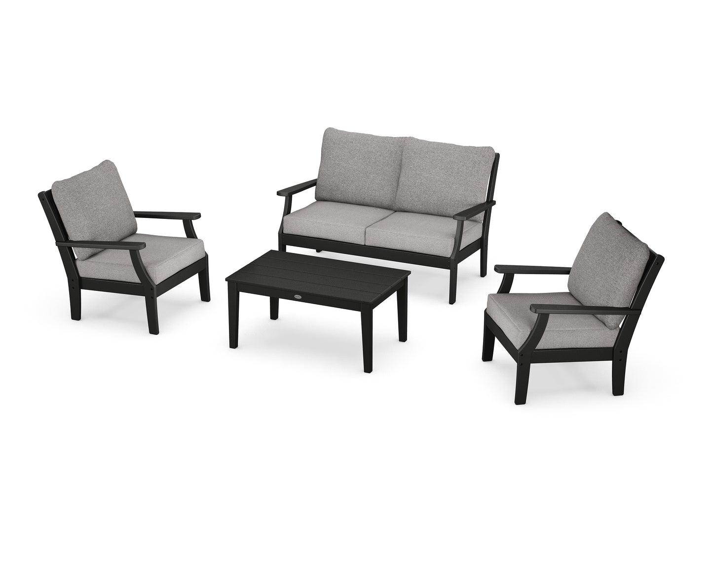 Braxton 4-Piece Deep Seating Chair Set