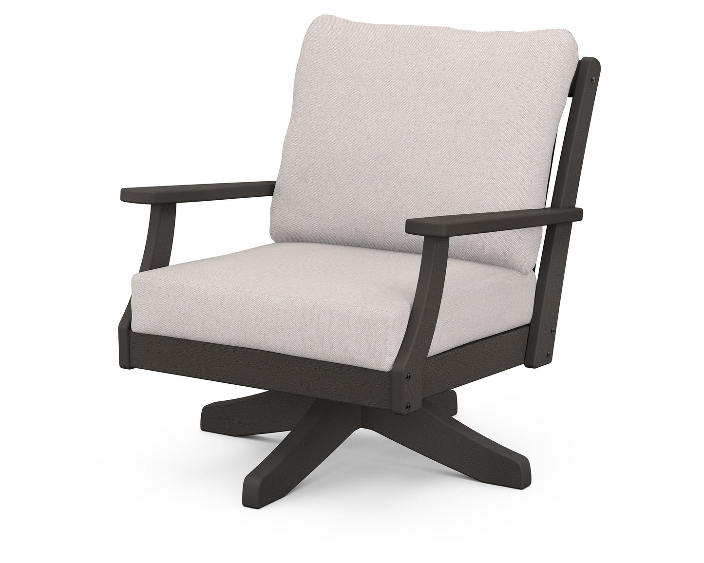 Braxton Deep Seating Swivel Chair