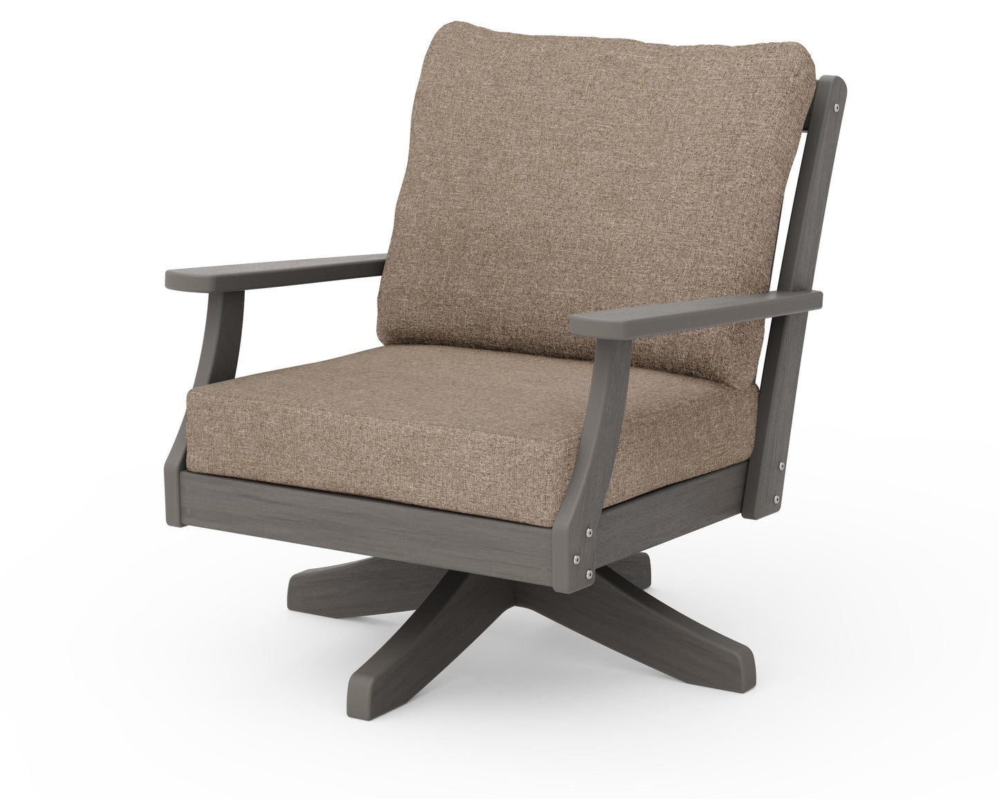 Braxton Deep Seating Swivel Chair