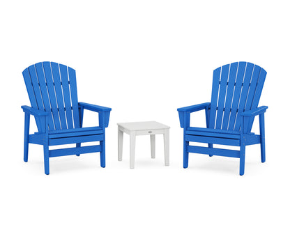 3-Piece Nautical Grand Upright Adirondack Set
