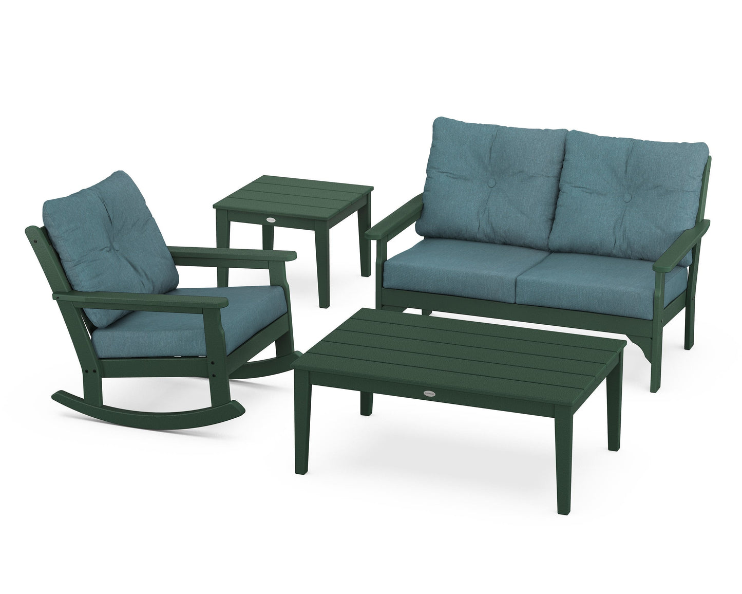 Vineyard 4-Piece Deep Seating Rocker Set
