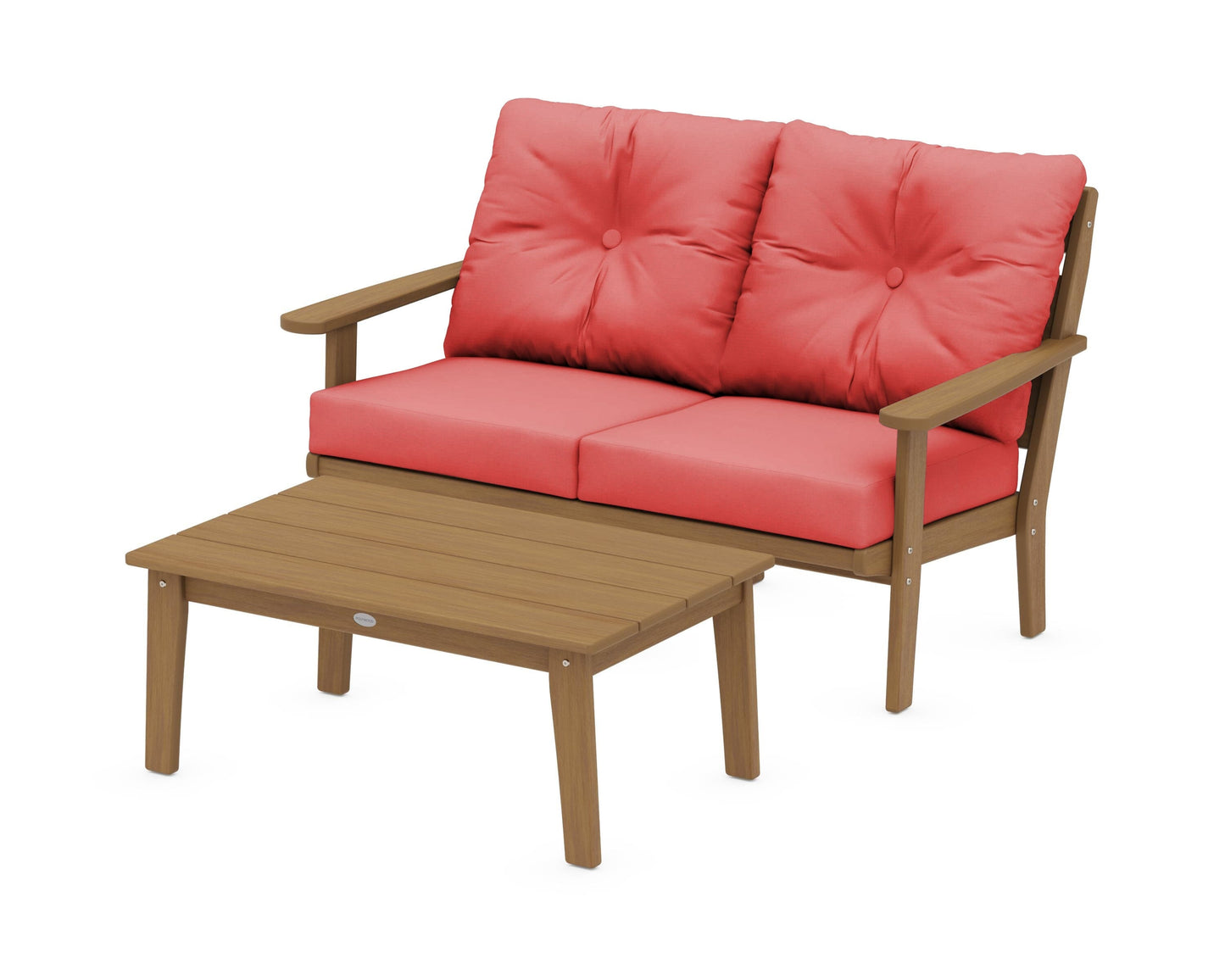 Lakeside 2-Piece Lounge Loveseat Set