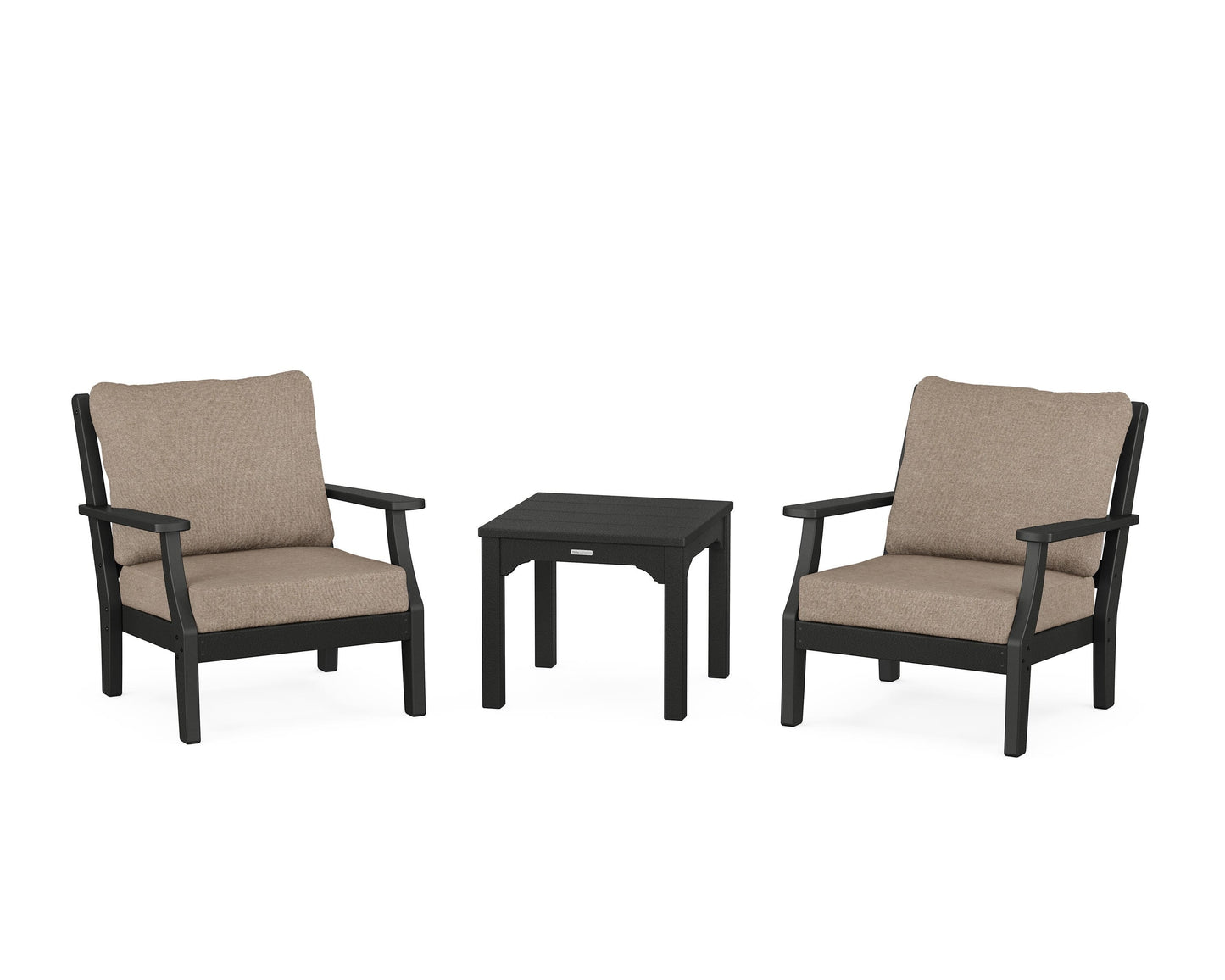 Chinoiserie 3-Piece Deep Seating Set