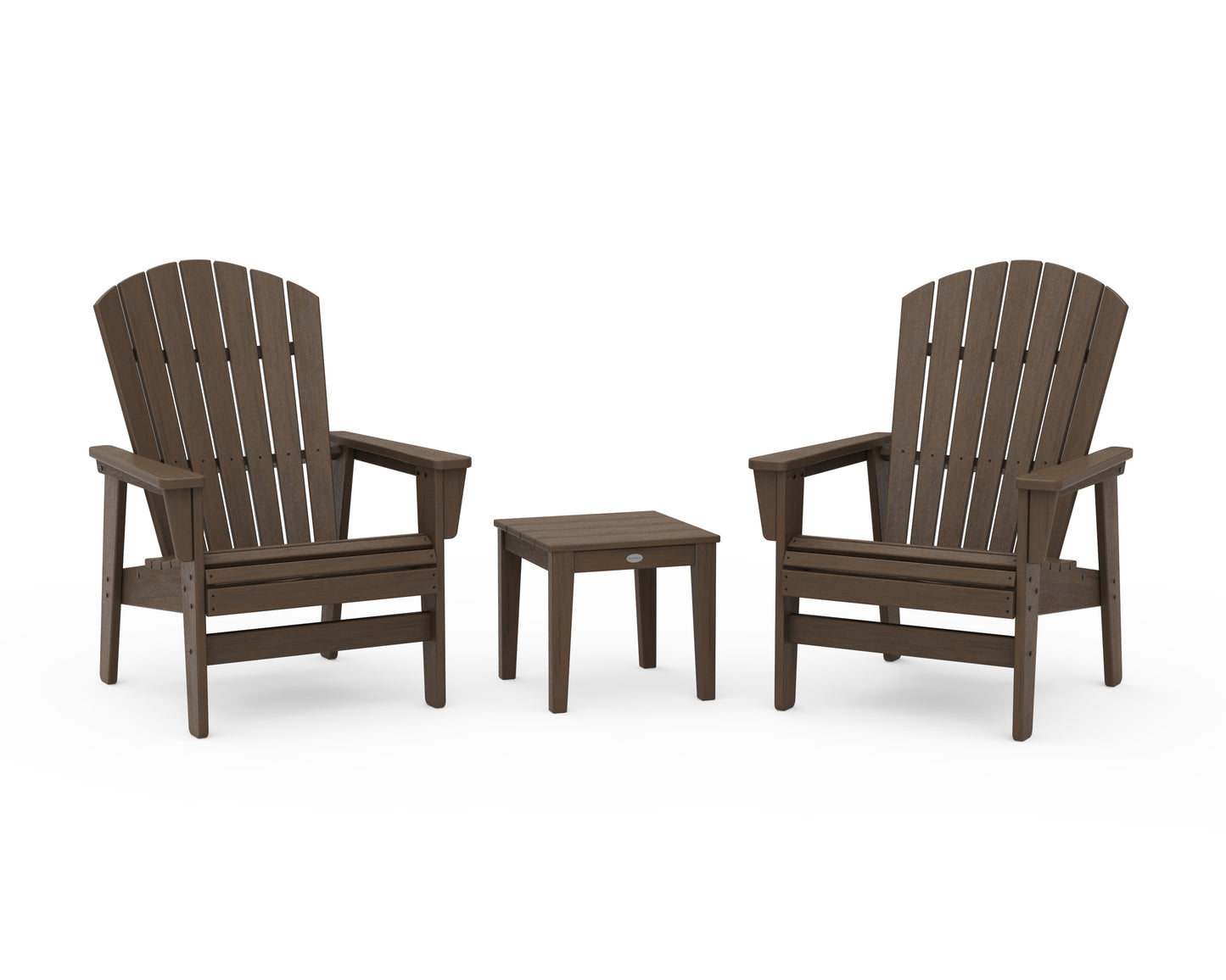 3-Piece Nautical Grand Upright Adirondack Set
