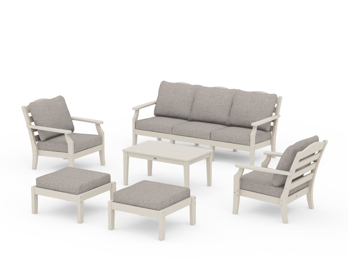 Savannah 6-Piece Lounge Sofa Set