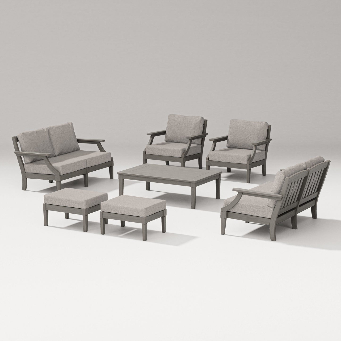 Estate 7-Piece Lounge Loveseat Set