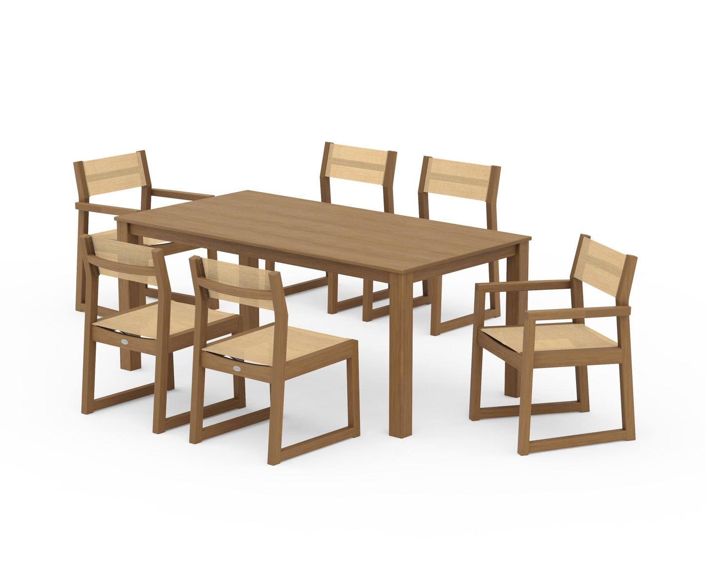 EDGE Sling 7-Piece Parsons Dining Set