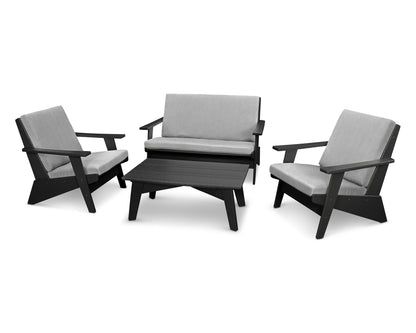 Riviera Modern Lounge 4-Piece Set