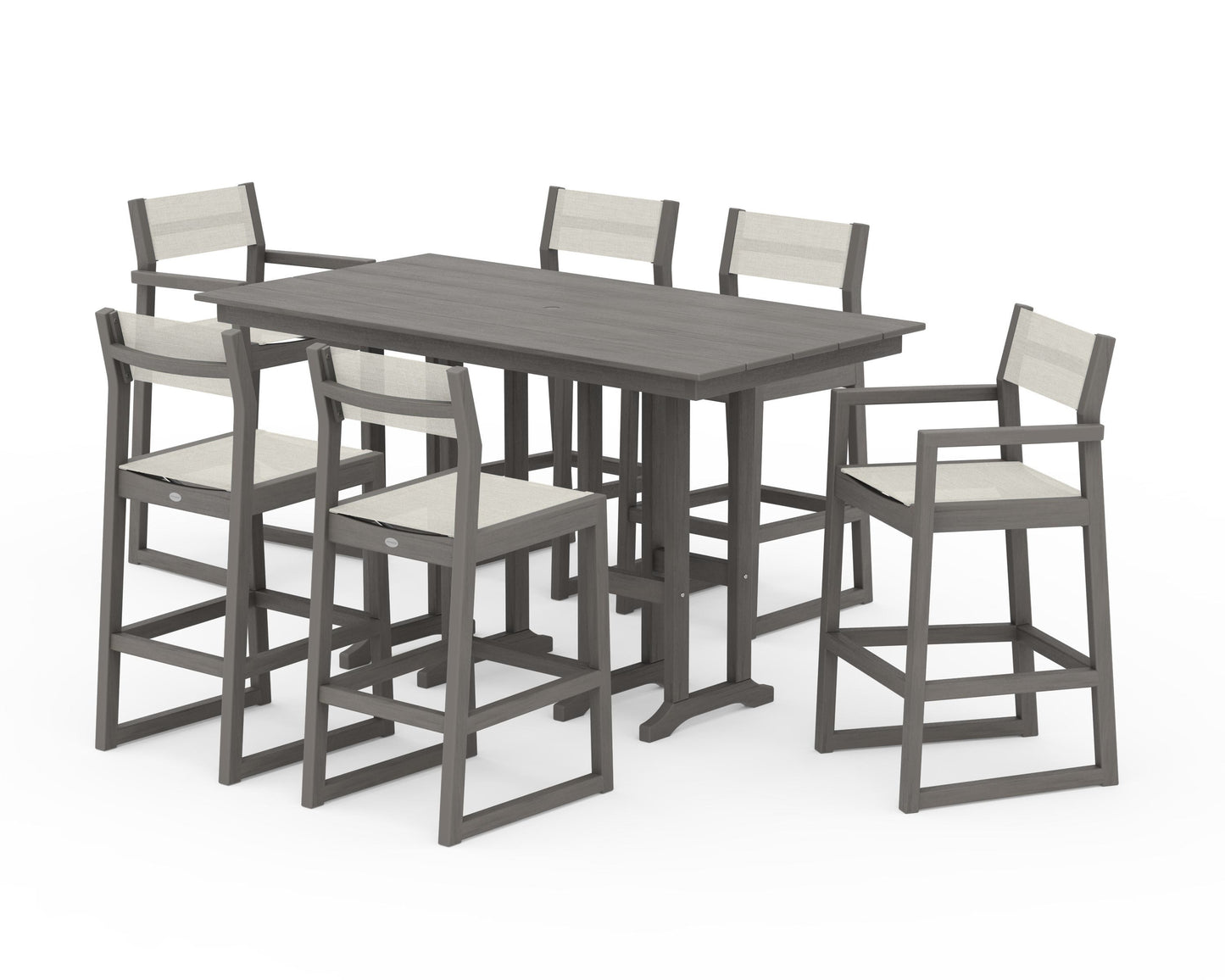 EDGE Sling 7-Piece Farmhouse Bar Set