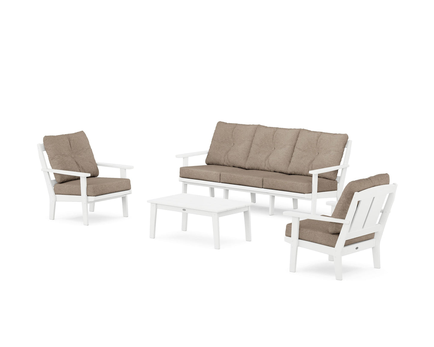 Mission 4-Piece Deep Seating Set with Sofa
