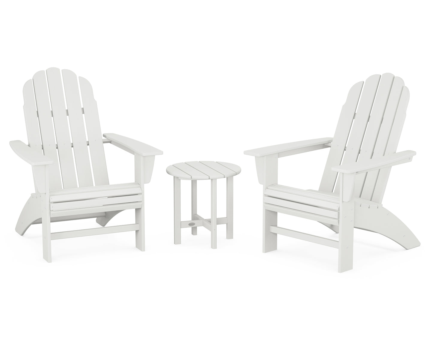 Vineyard 3-Piece Curveback Adirondack Set