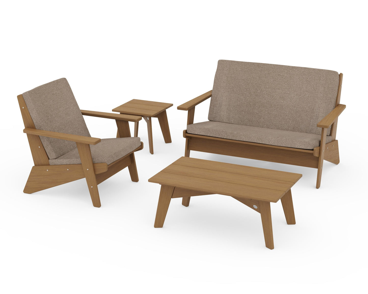 Riviera Modern Lounge 4-Piece Set