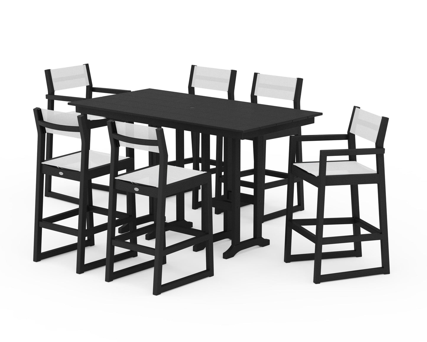 EDGE Sling 7-Piece Farmhouse Bar Set