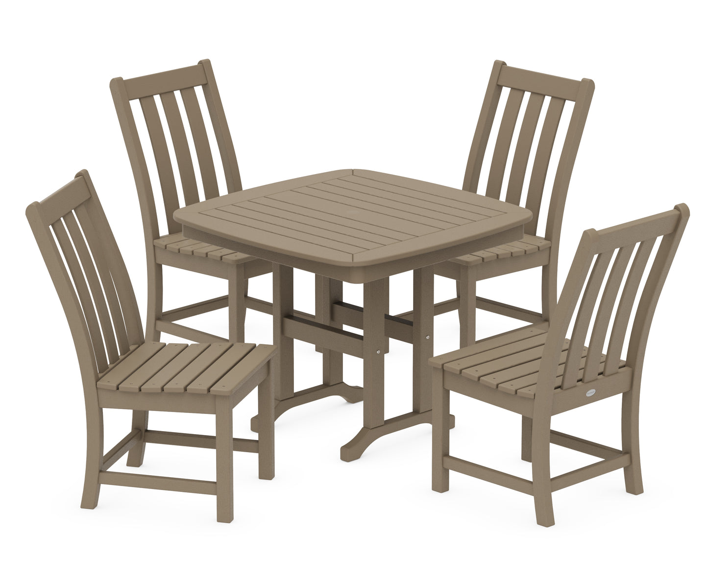 Vineyard 5-Piece Side Chair Dining Set