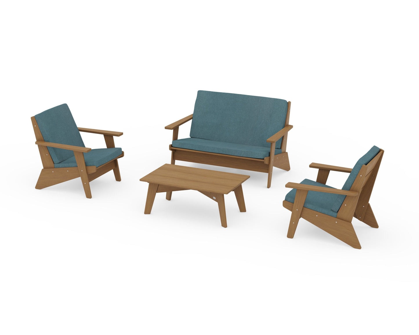 Riviera Modern Lounge 4-Piece Set