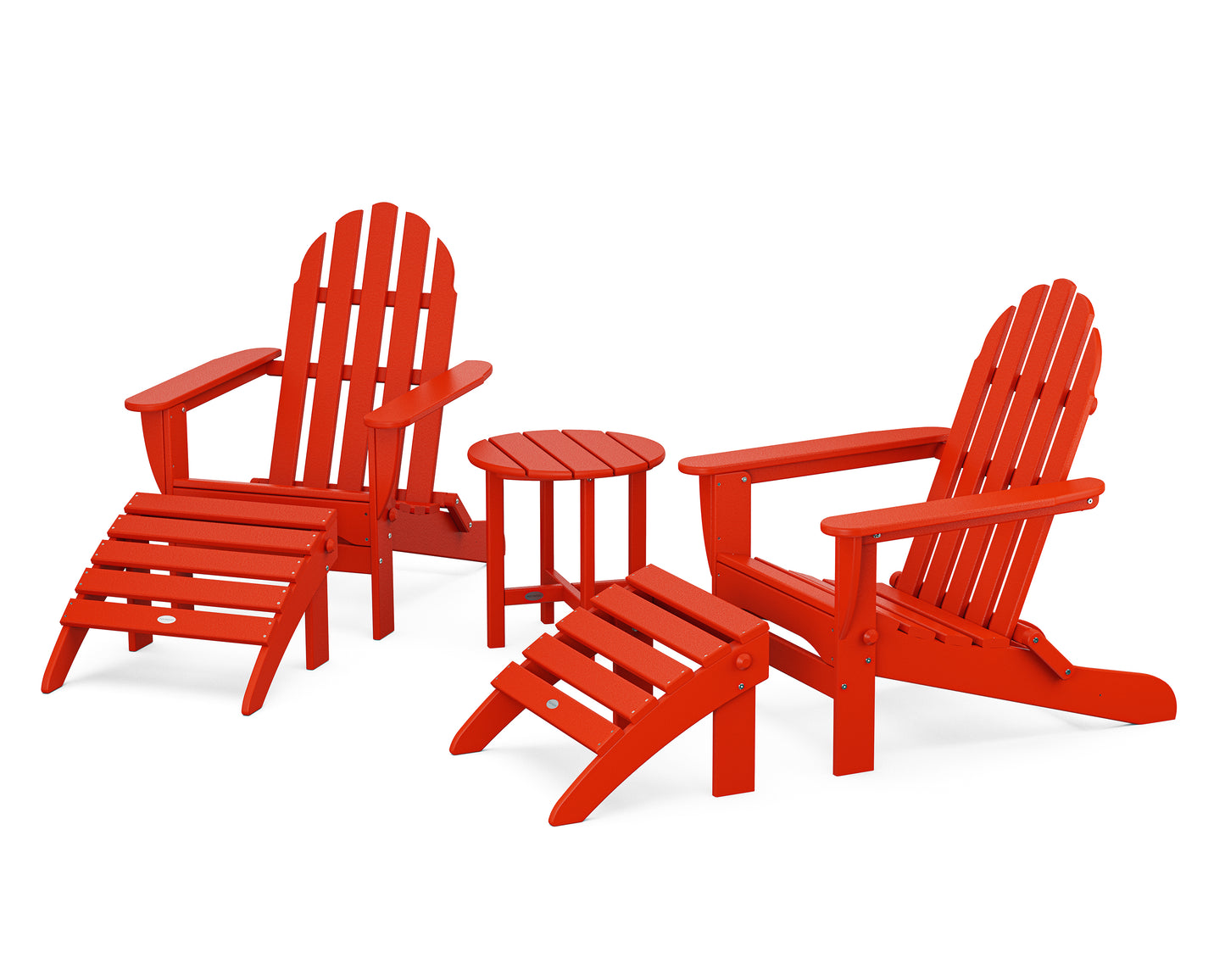 Classic Adirondack 5-Piece Casual Set
