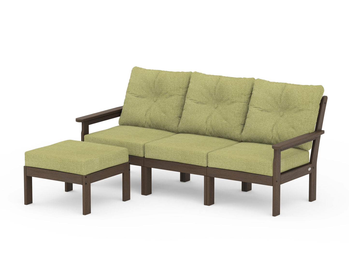 Vineyard 4-Piece Sectional with Ottoman