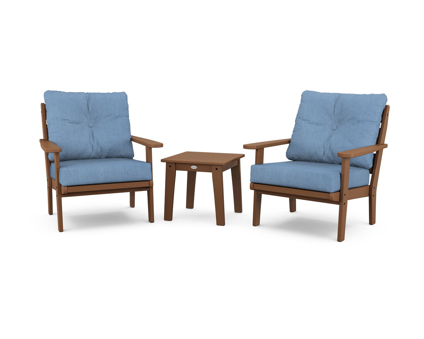 Lakeside 3-Piece Deep Seating Chair Set