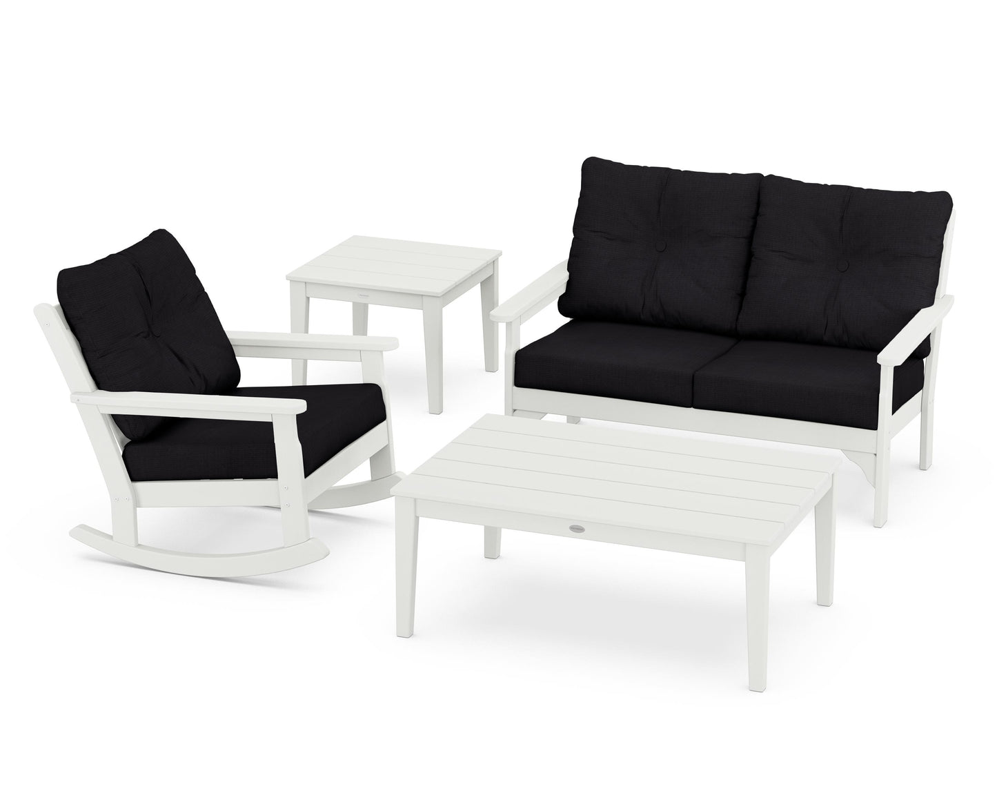 Vineyard 4-Piece Deep Seating Rocker Set