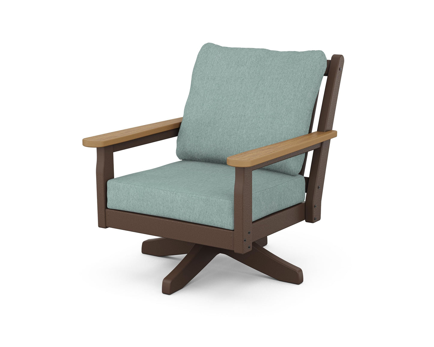 Chippendale Deep Seating Swivel Chair