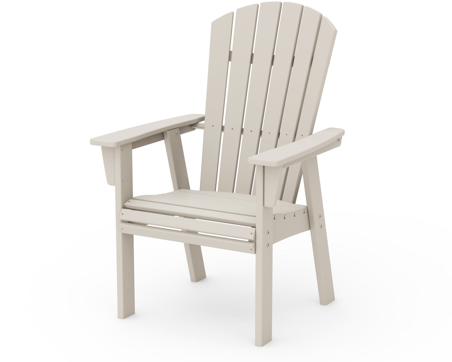 Nautical Curveback Adirondack Dining Chair