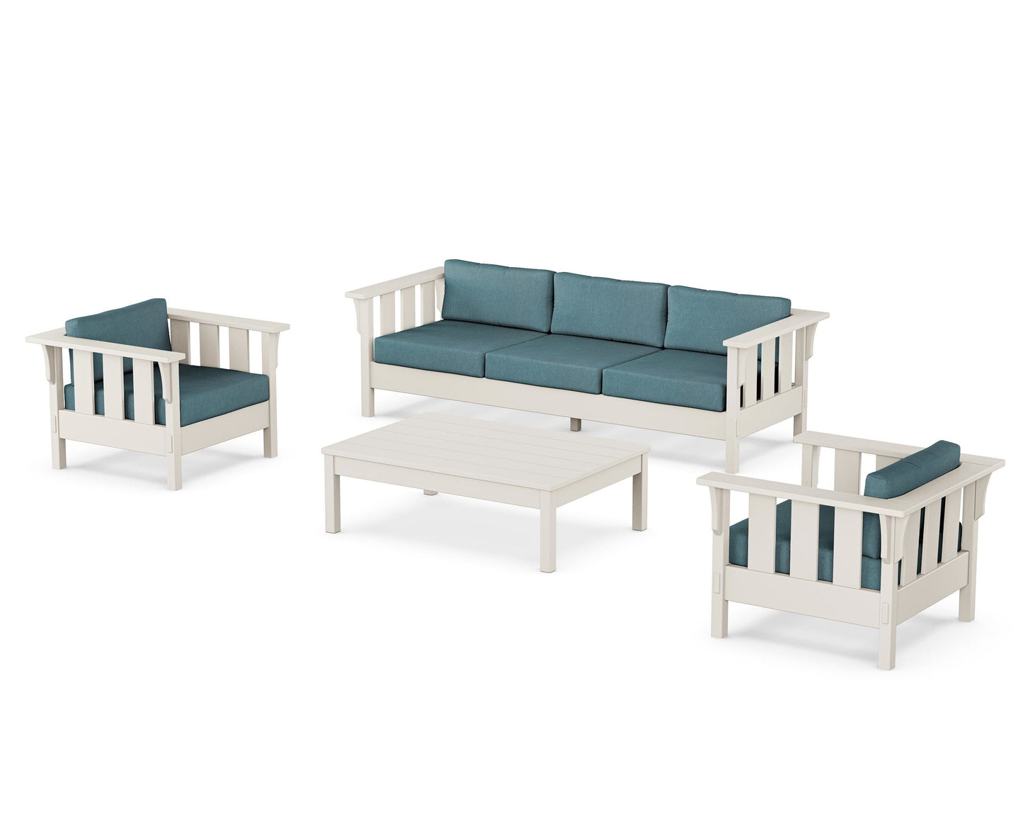 Acadia 4-Piece Deep Seating Set with Sofa