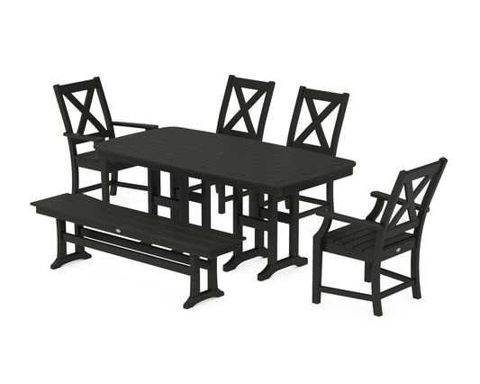Braxton 6-Piece Dining Set with Bench