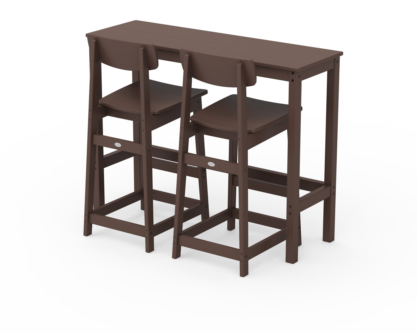 Modern Studio Urban Bar Chair 3-Piece Balcony Set