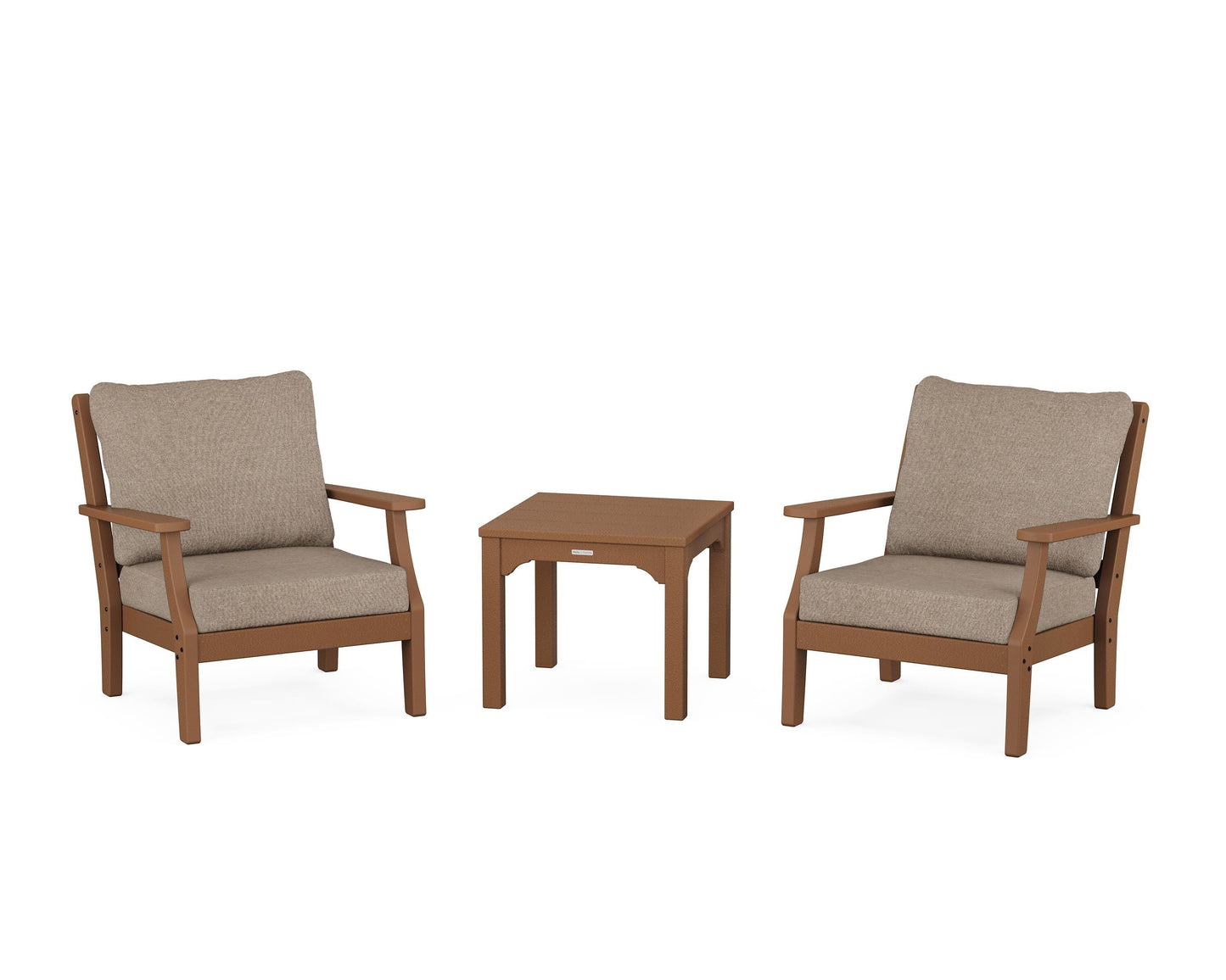 Chinoiserie 3-Piece Deep Seating Set