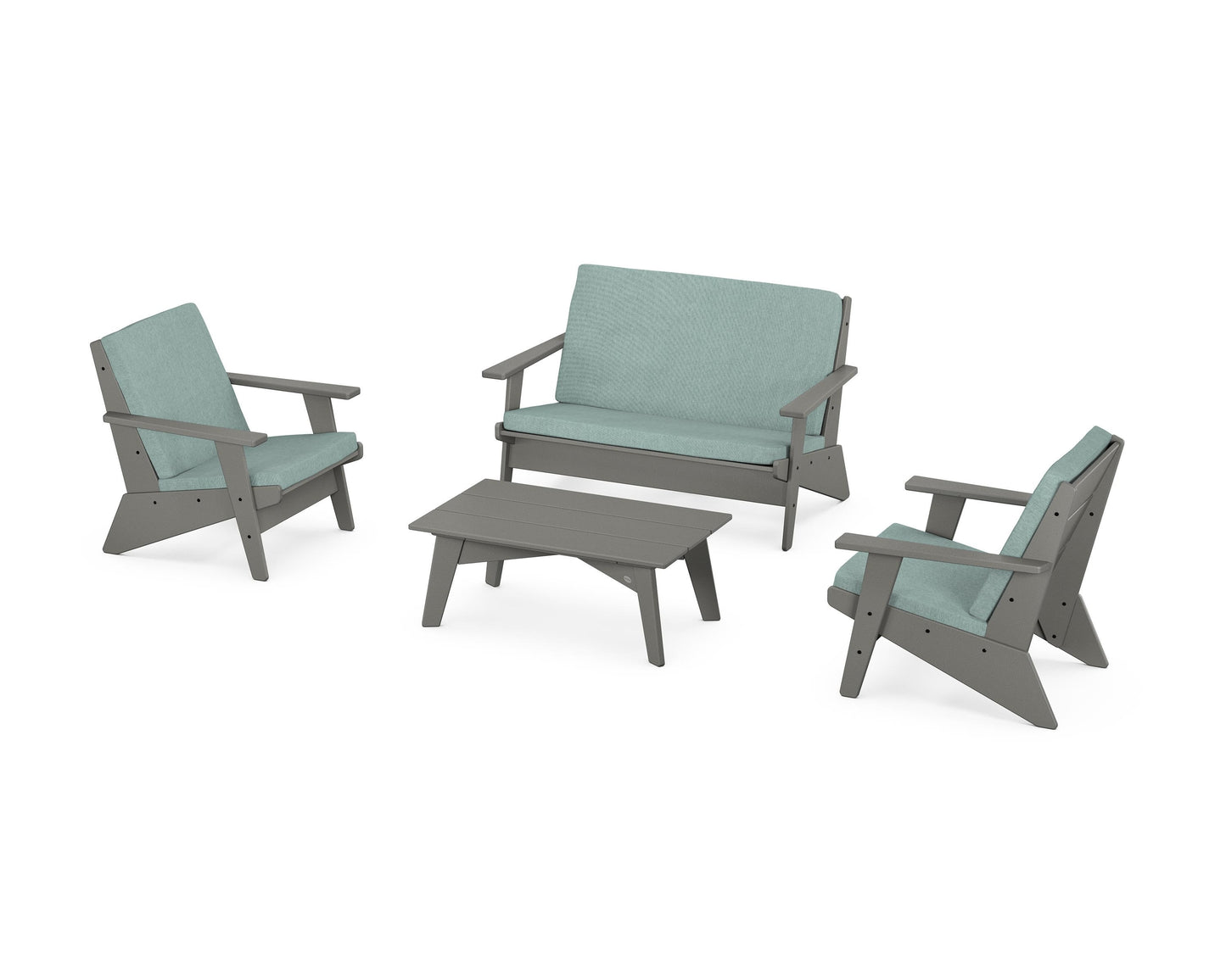 Riviera Modern Lounge 4-Piece Set