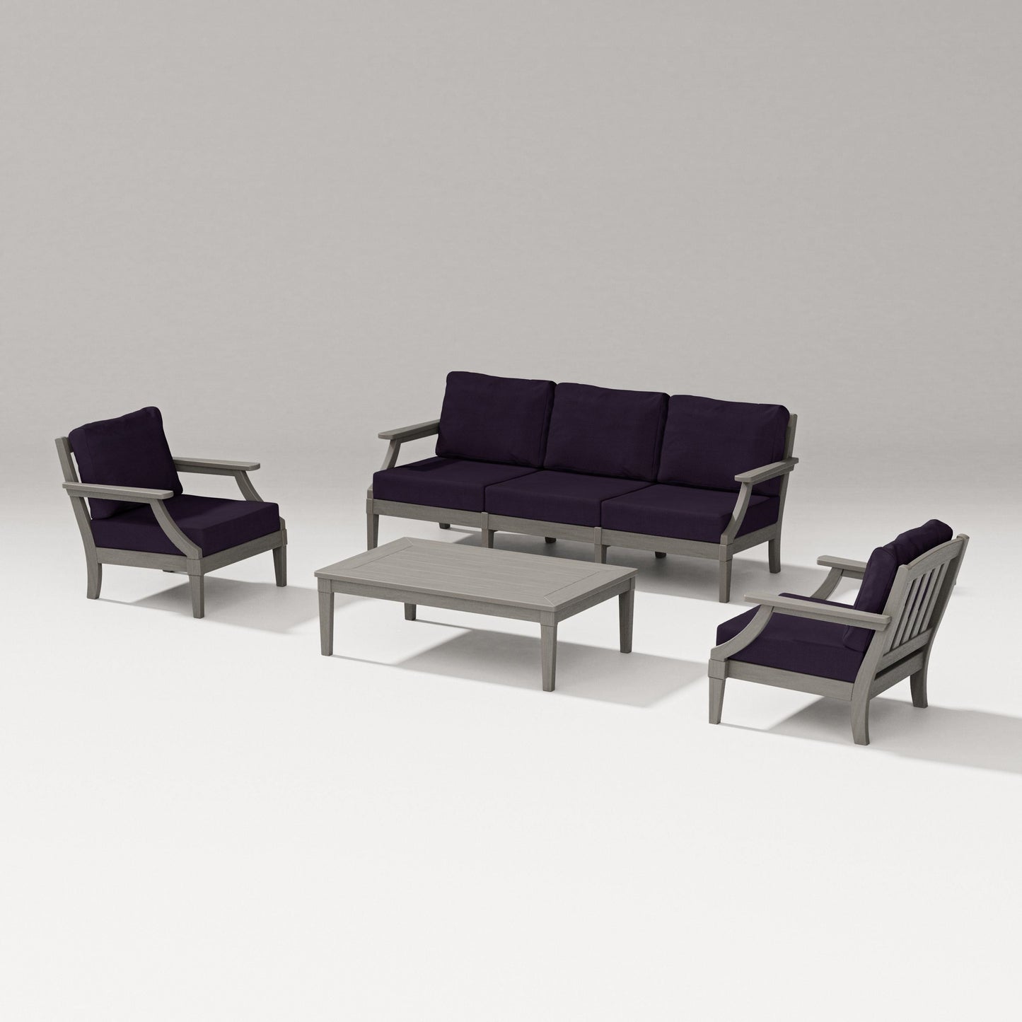 Estate 4-Piece Lounge Sofa Set