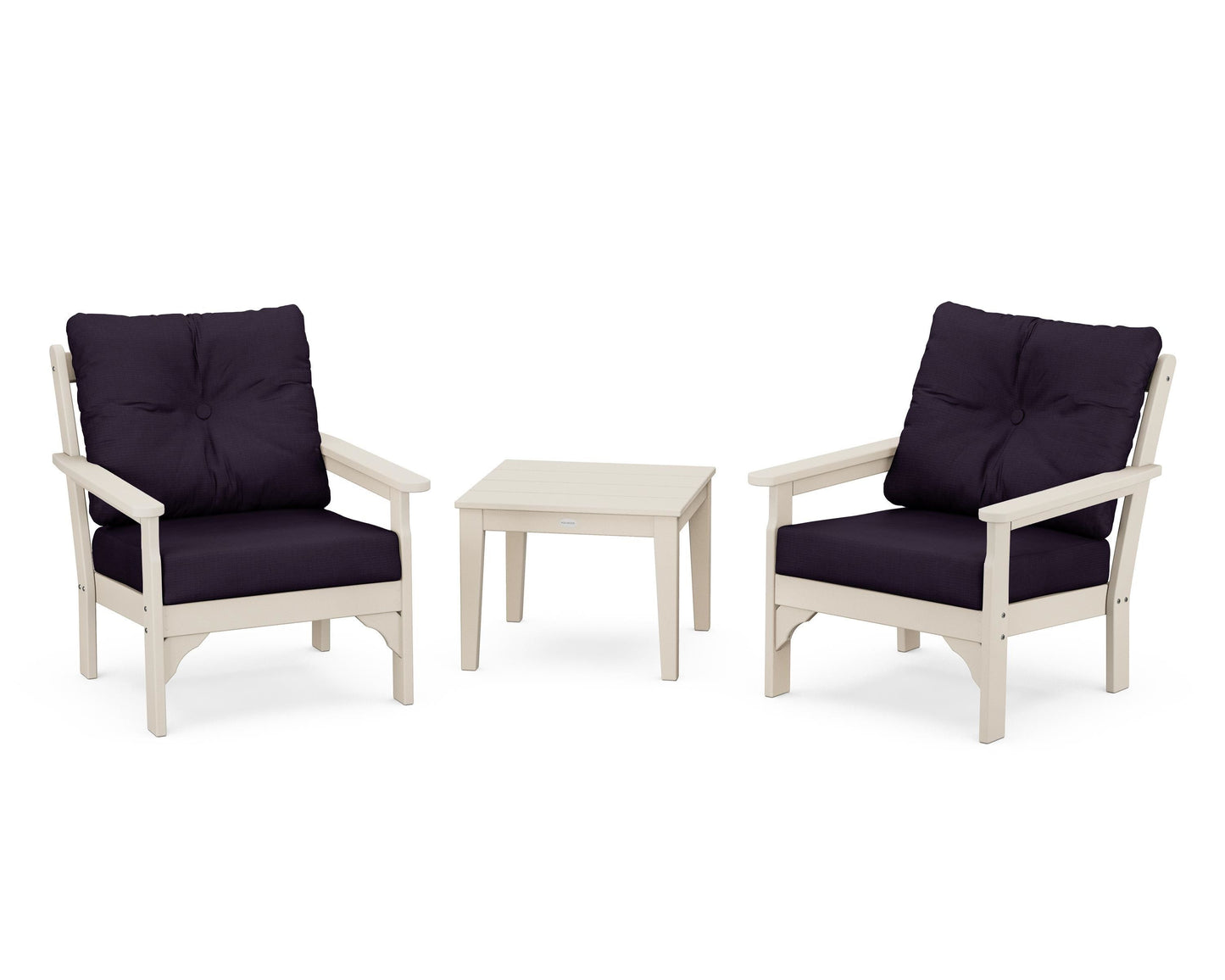 Vineyard 3-Piece Deep Seating Set