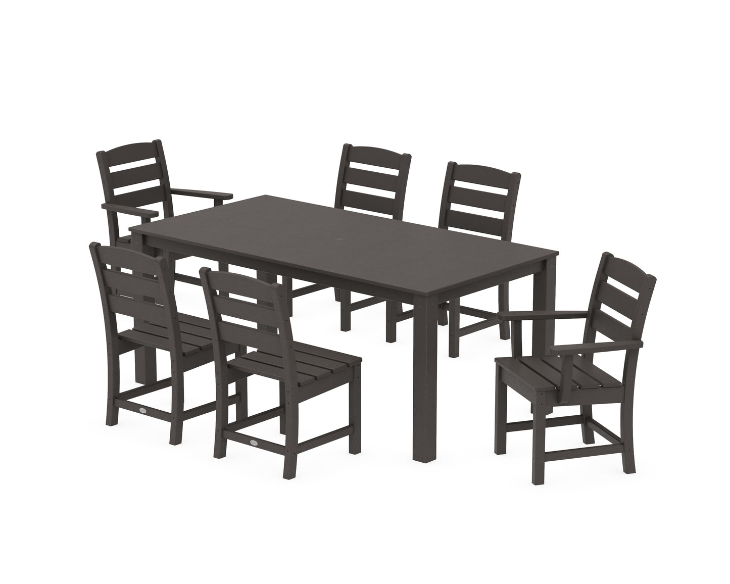 Lakeside 7-Piece Parsons Dining Set