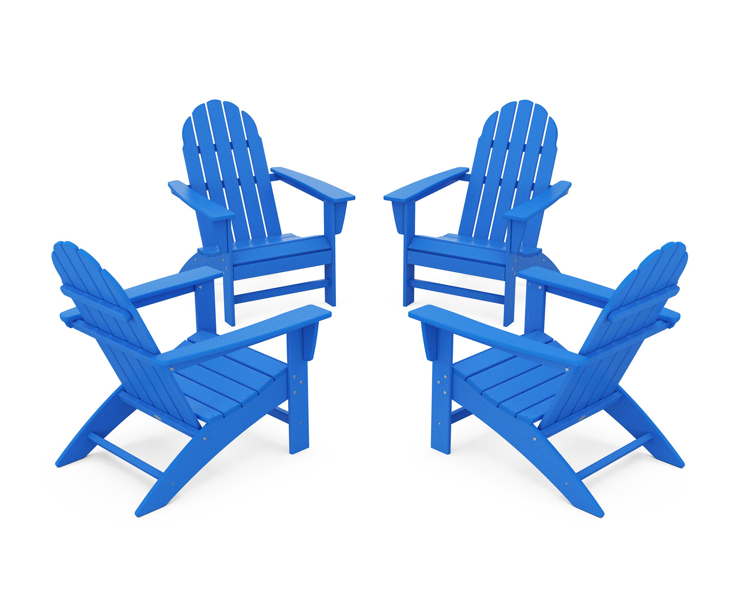 Vineyard 4-Piece Adirondack Conversation Set