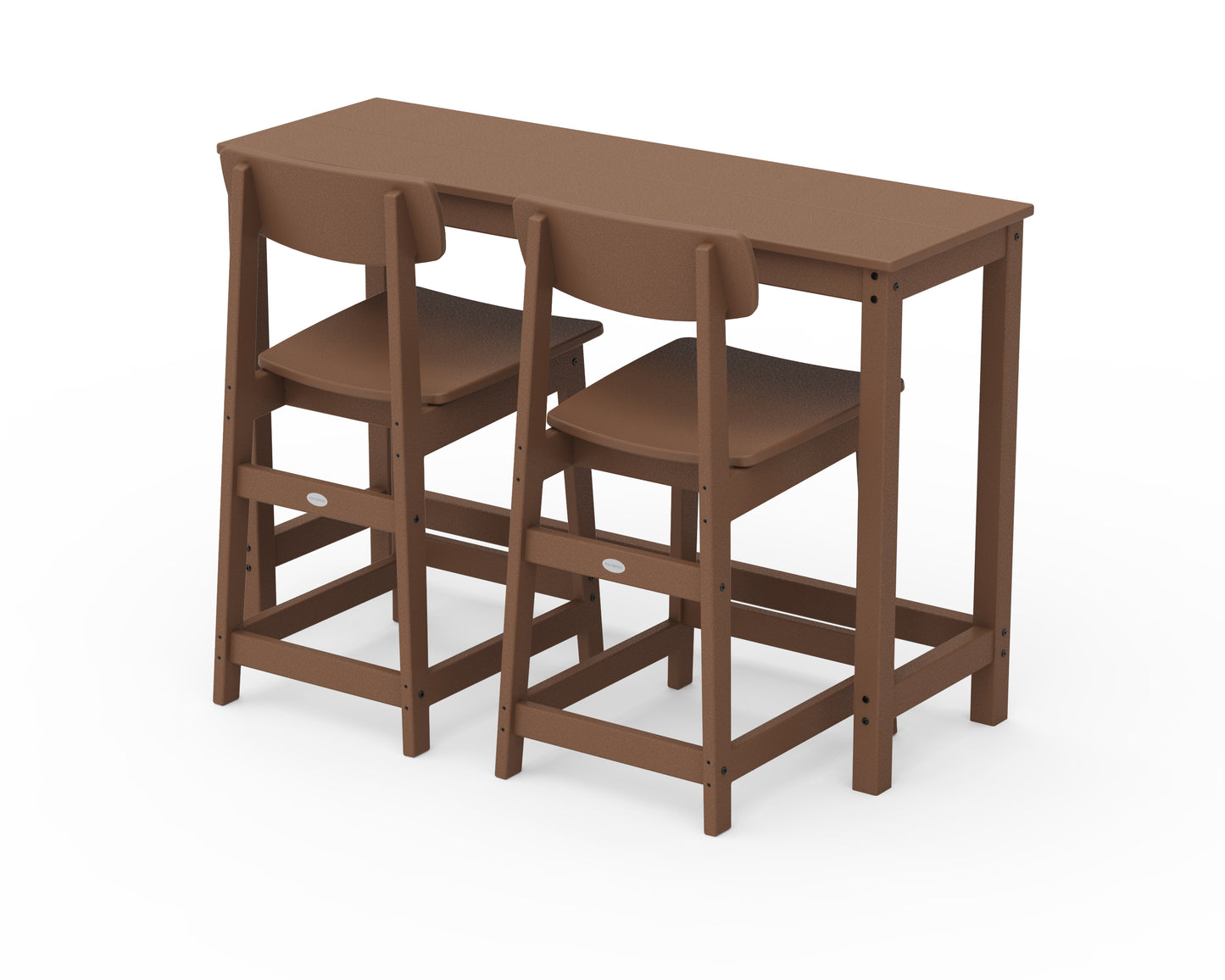 Modern Studio Urban Counter Chair 3-Piece Balcony Set