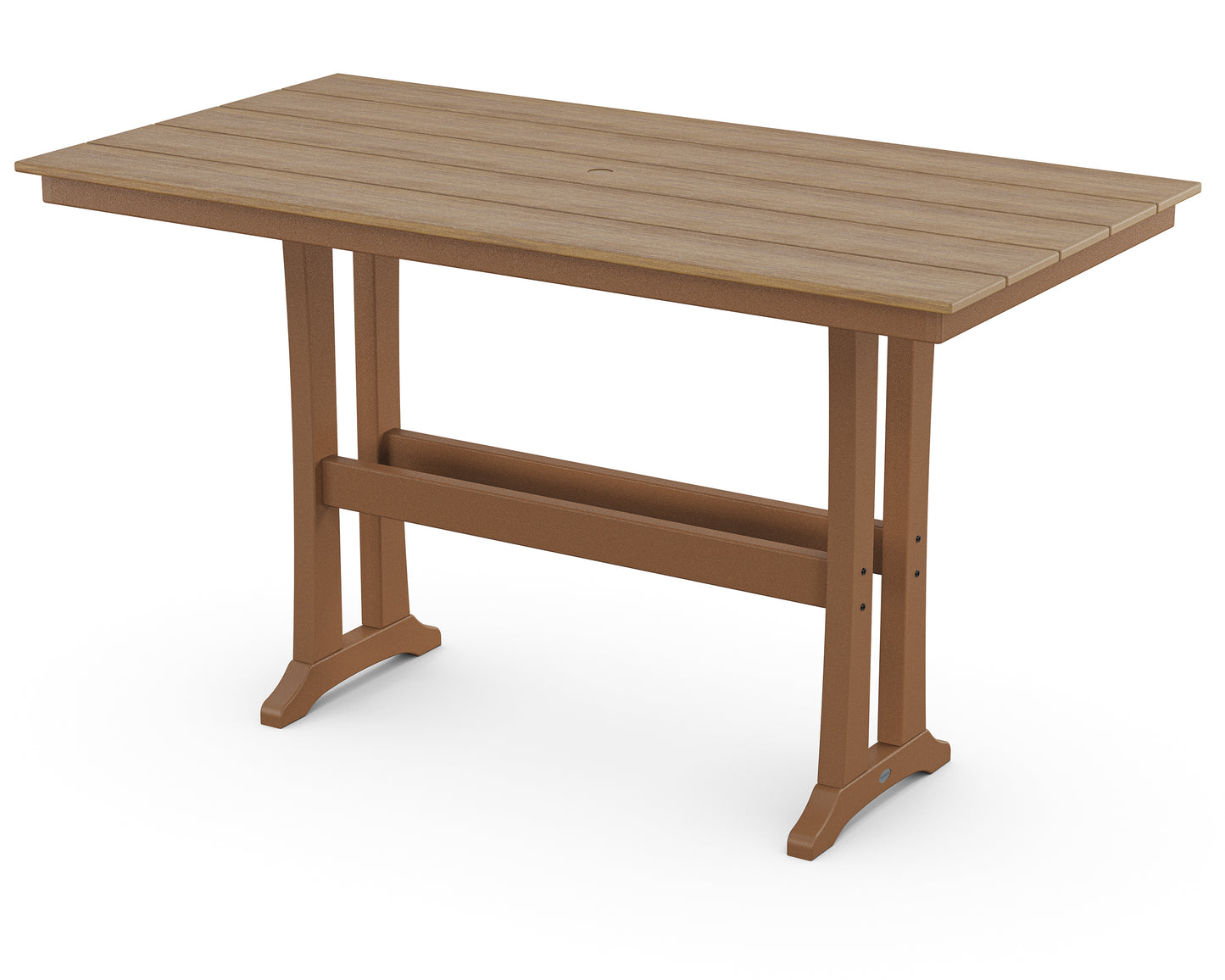 Farmhouse Trestle 37" x 72" Bar Table