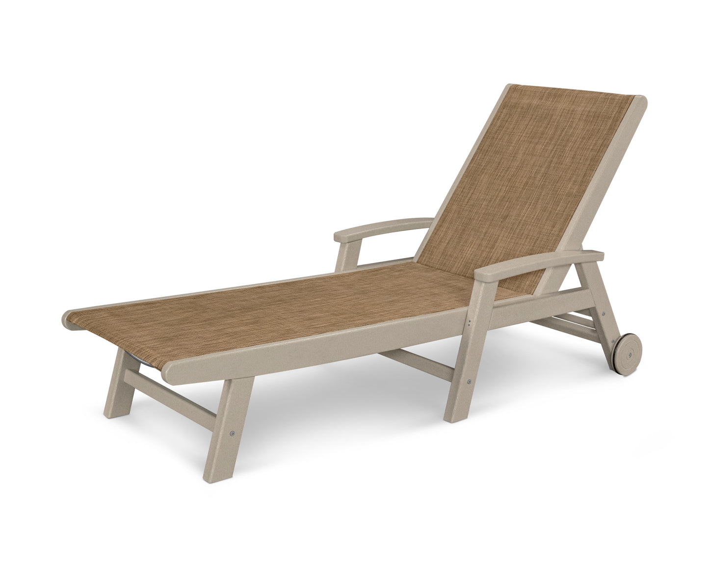 Coastal Chaise with Wheels