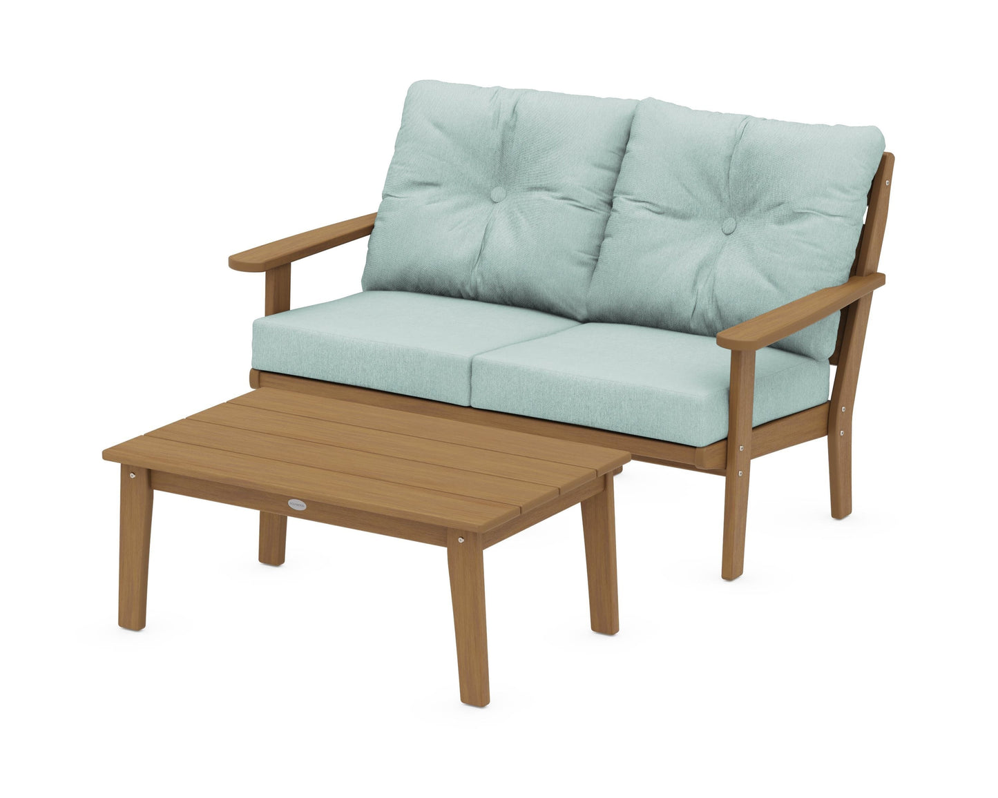 Lakeside 2-Piece Lounge Loveseat Set