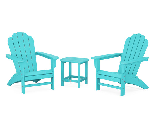 Cottage Adirondack Chair 3-Piece Set