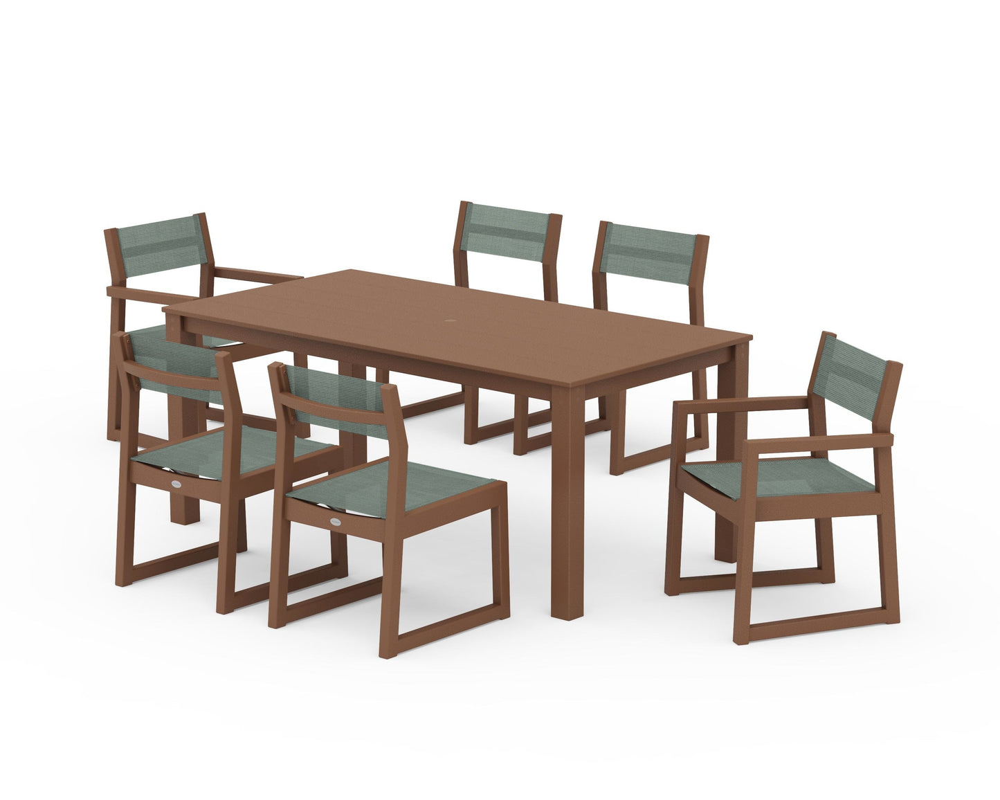 EDGE Sling 7-Piece Parsons Dining Set
