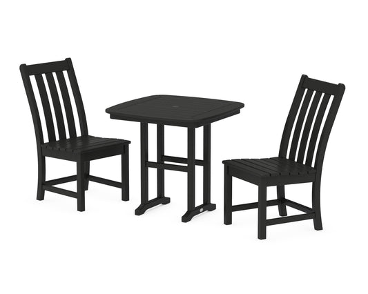 Vineyard Side Chair 3-Piece Dining Set