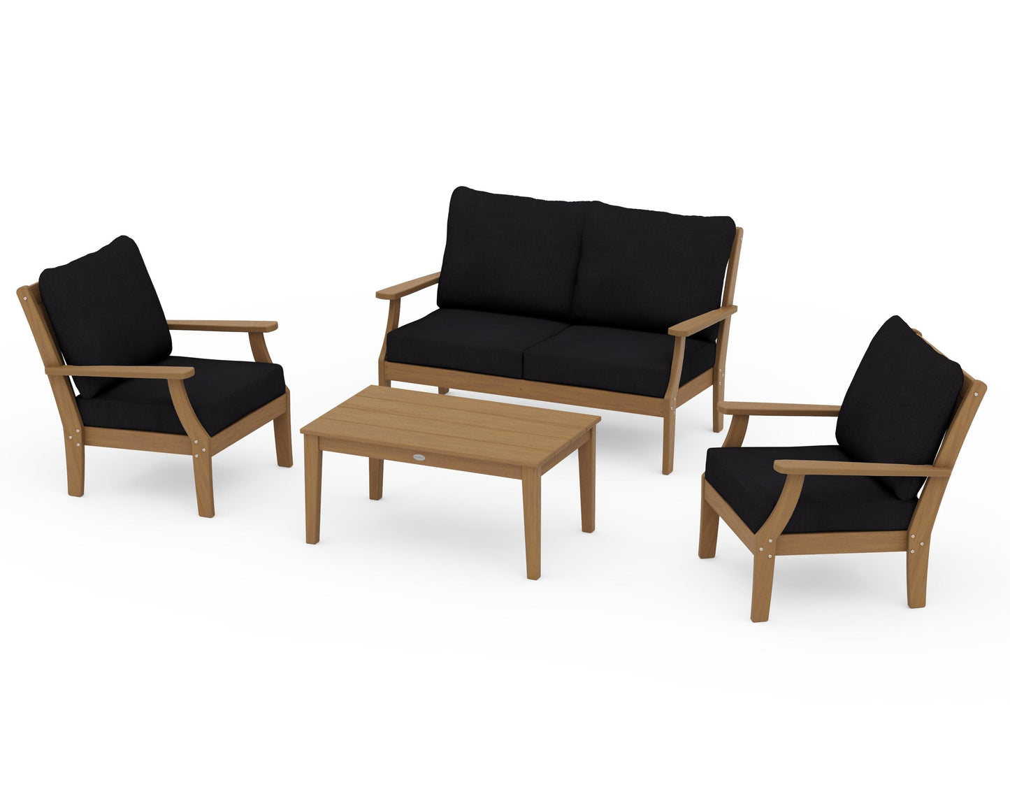 Braxton 4-Piece Deep Seating Chair Set