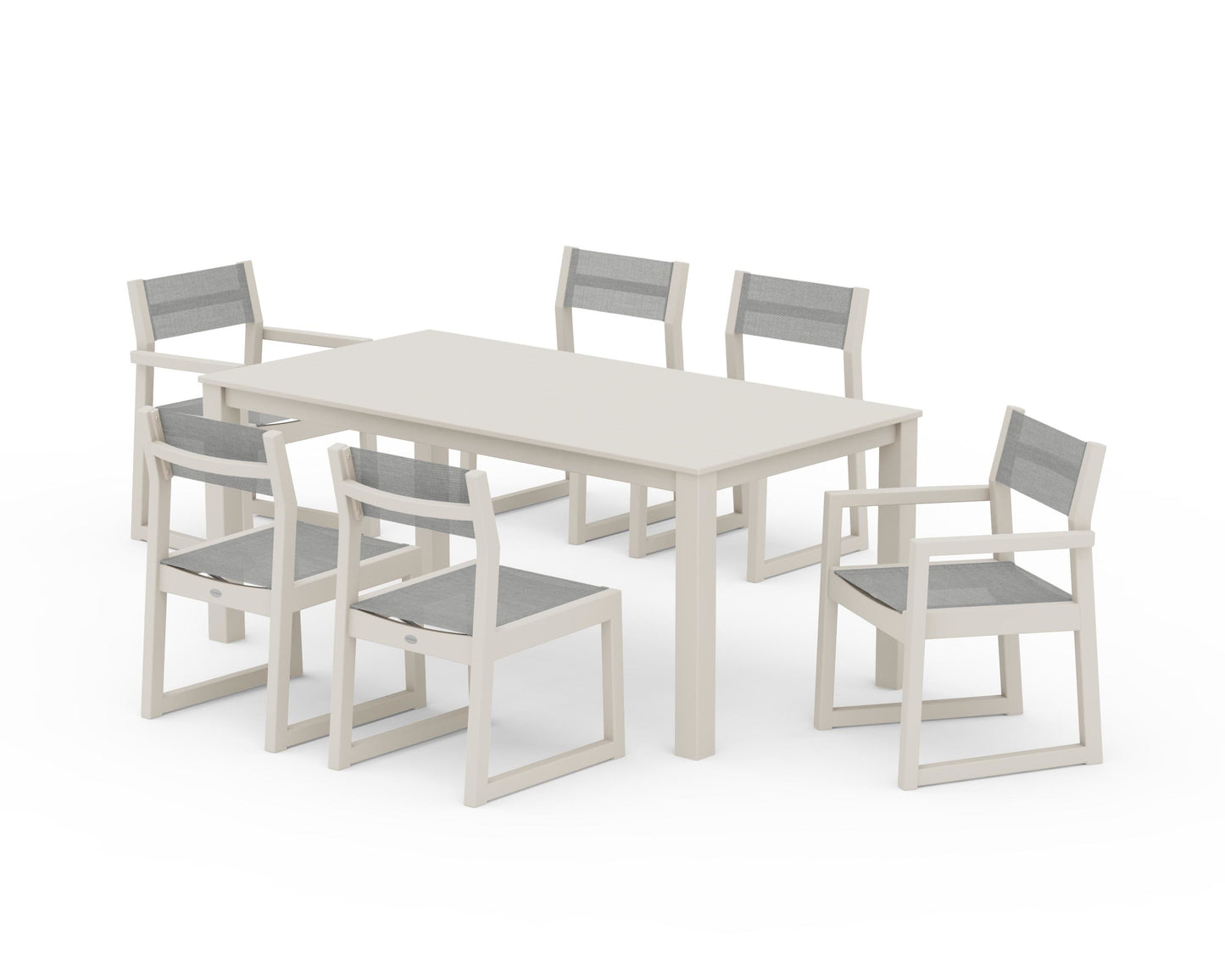 EDGE Sling 7-Piece Parsons Dining Set