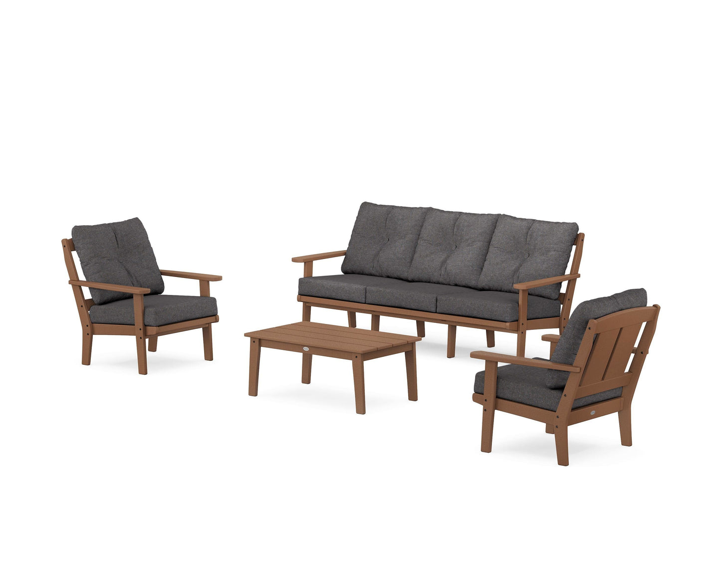 Mission 4-Piece Deep Seating Set with Sofa