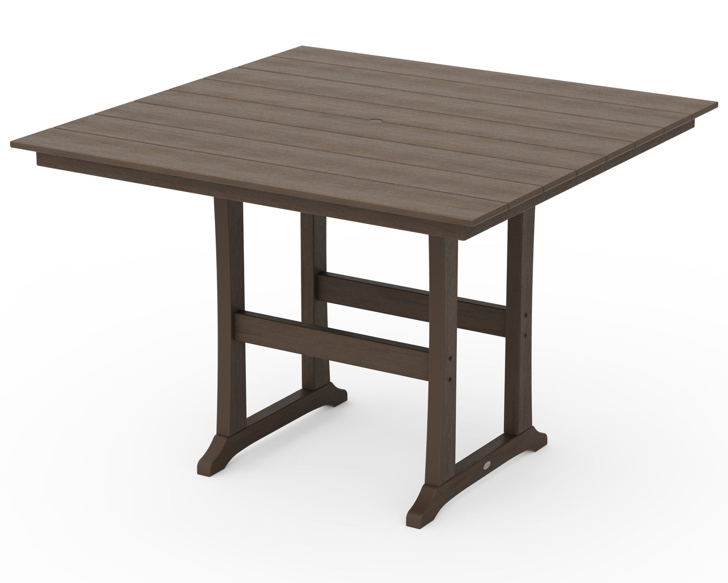 Farmhouse Trestle 59" Bar Table