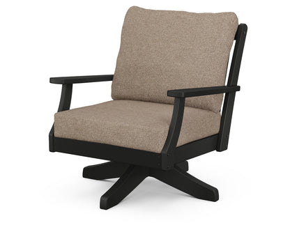 Braxton Deep Seating Swivel Chair