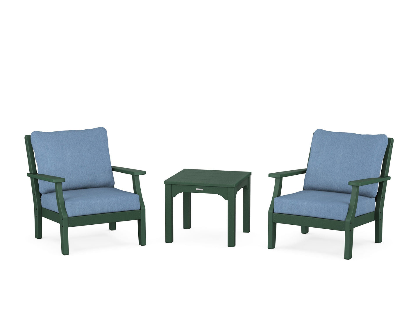 Chinoiserie 3-Piece Deep Seating Set