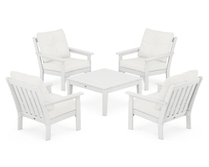 Vineyard 5-Piece Deep Seating Conversation Set