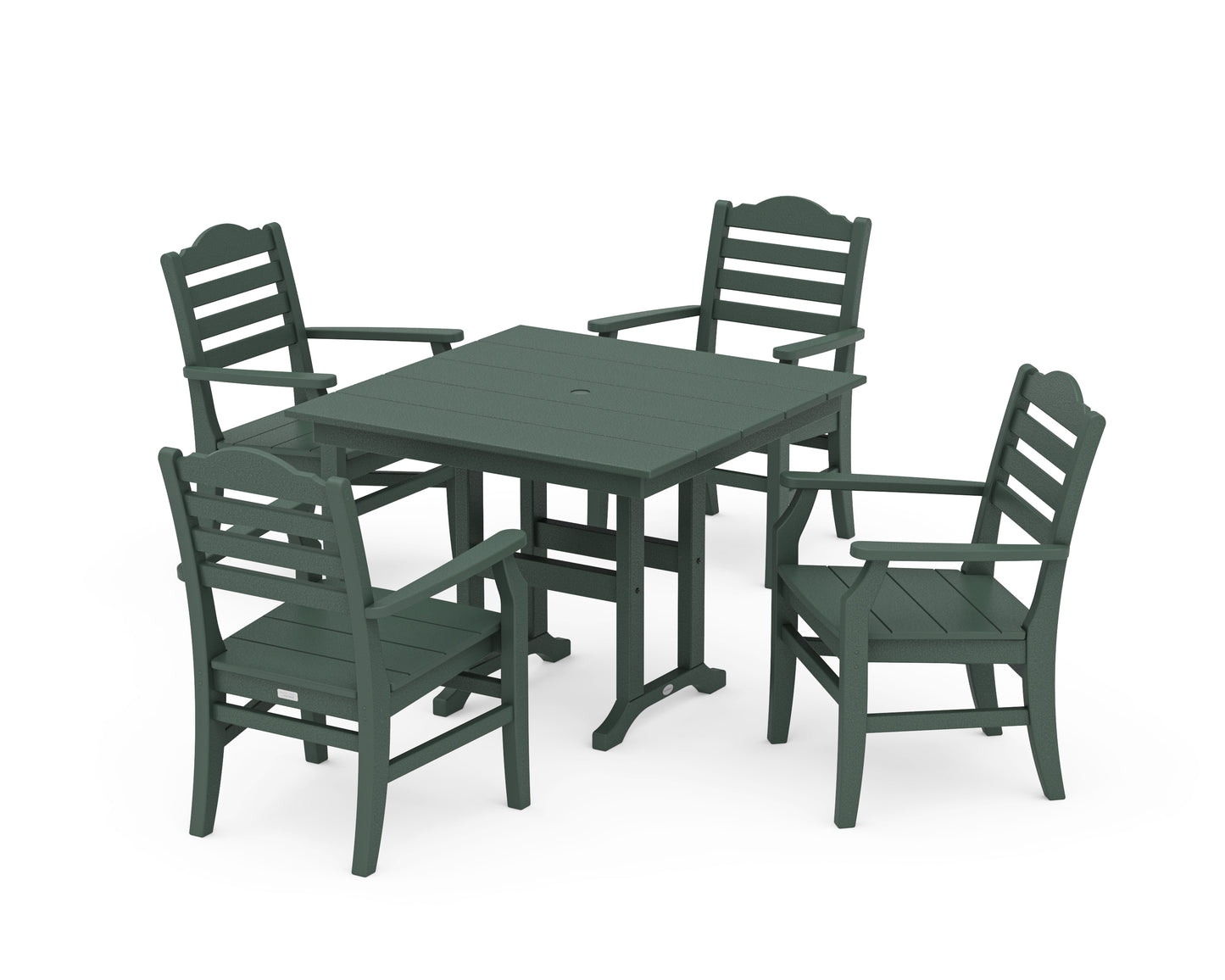 Savannah 5-Piece Farmhouse Dining Set